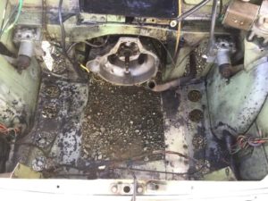 Morris Minor Engine Bay