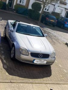 Mercedes Headlamp refurbishment