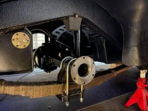 Rita the Rover rear axle refitting