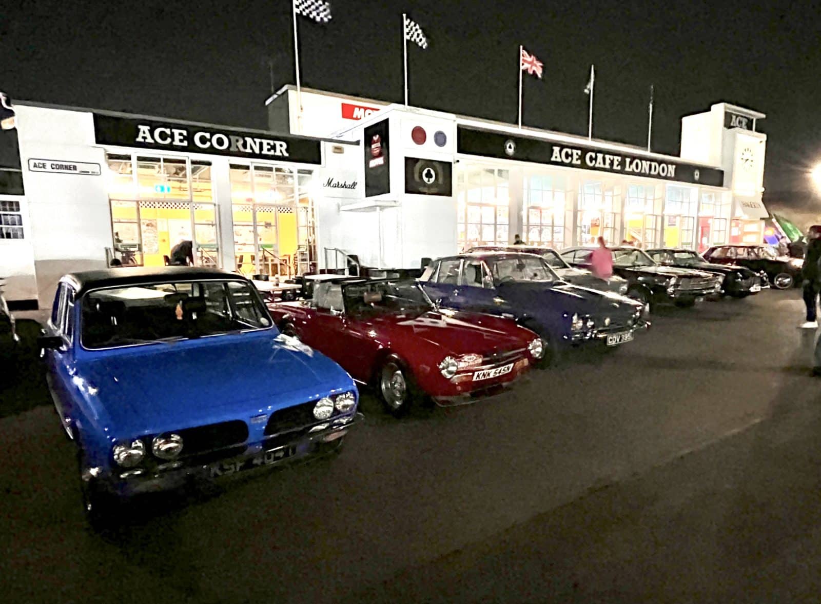 Ace Cafe Classic Car evening