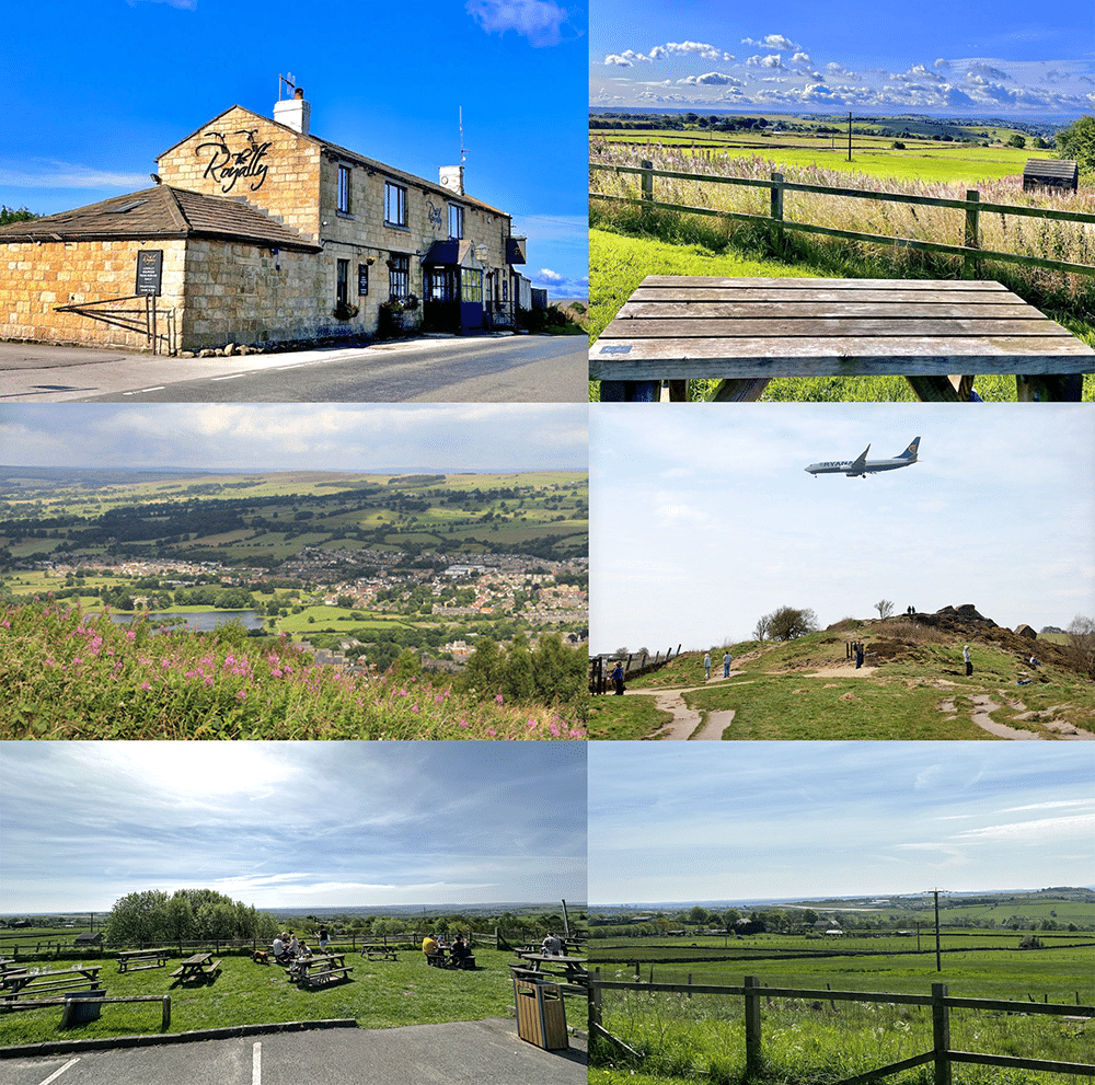 Yorkshire Pub meet at Royalty Pub, Chevin Moor