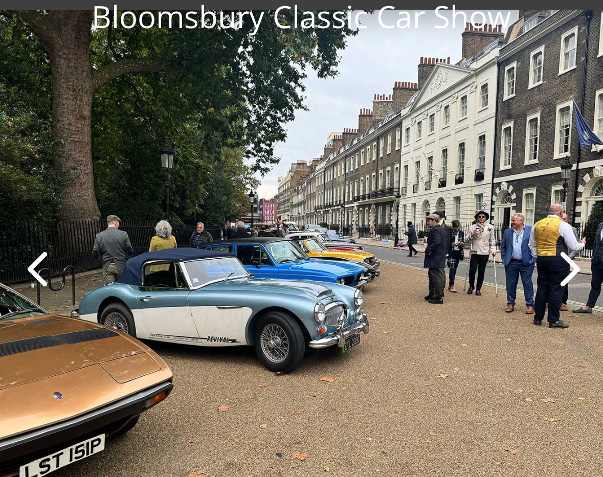 Bloomsbury Classic Car Show