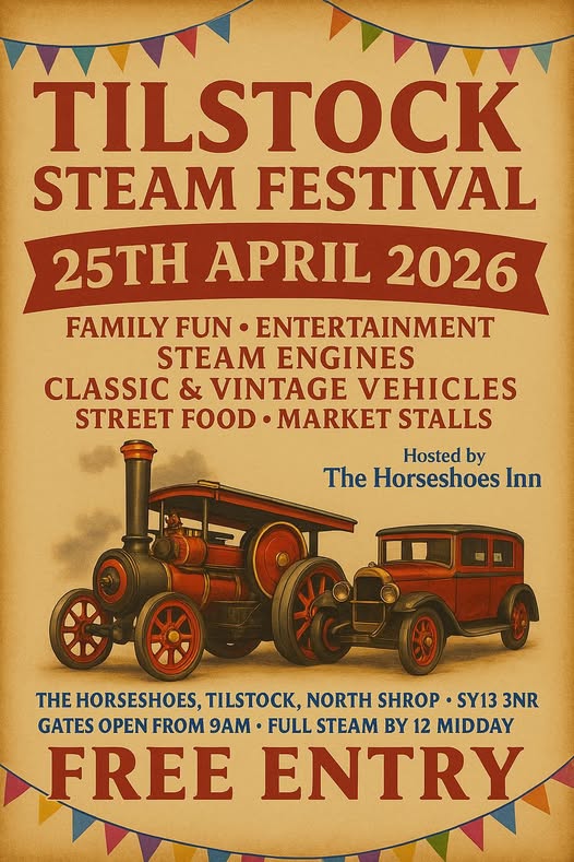 Tilstock Steam Festival 2026