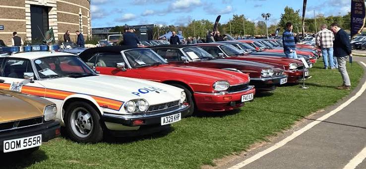Jaguars at Gaydon